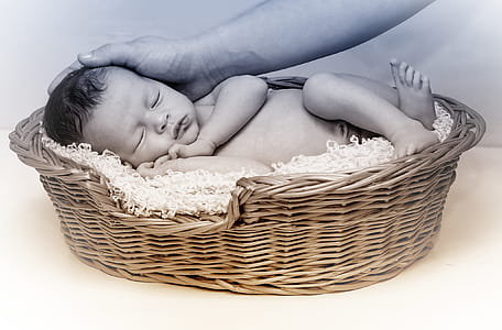 Newborn Baby Sleeping - Smooth Colors thumbnail
