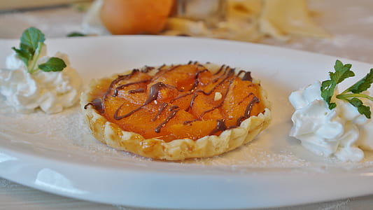 cooked pastry on plate thumbnail