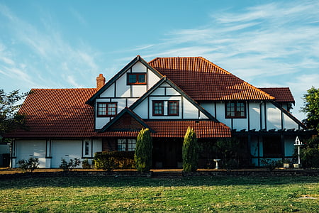 white and brown 2-storey house thumbnail