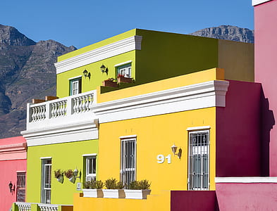 yellow, green, and red painting walls thumbnail