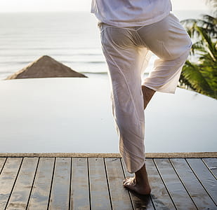 Person Standing on Boardwalk thumbnail
