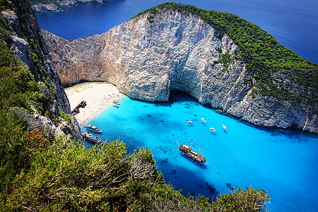 high-angle photography of island thumbnail