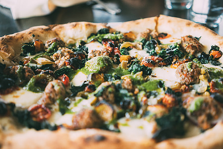 Closeup shot of a fresh pizza thumbnail
