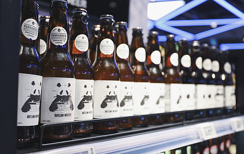 panda labeled bottle lot thumbnail