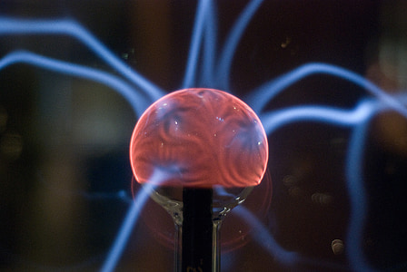 selective focus photography of plasma ball thumbnail