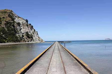 gray concrete dock during daytime thumbnail