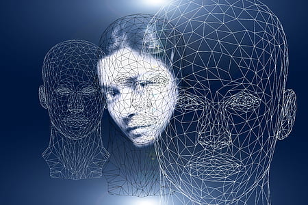 woman face structure digital wallpaper thumbnail