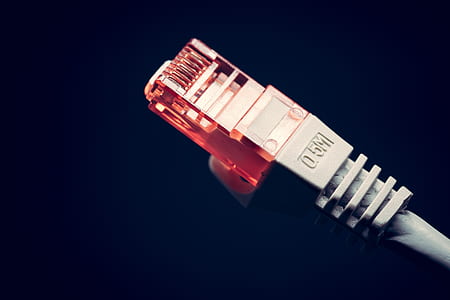 white 0.5m ethernet cable thumbnail