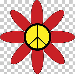 Hippie Flower Power 1960s Hippie Art S Png Clipart Free Cliparts Uihere