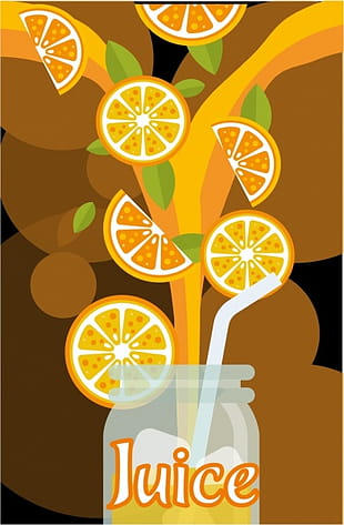 Natural Fruits Banner Silhouette Style Various Icons Decoration