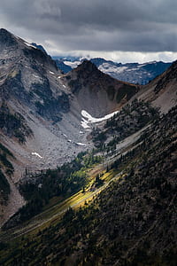 glacier, landscape, mountains, nature thumbnail