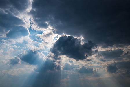 dark clouds at daytime thumbnail