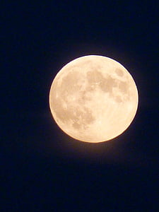 selective focus of full moon thumbnail