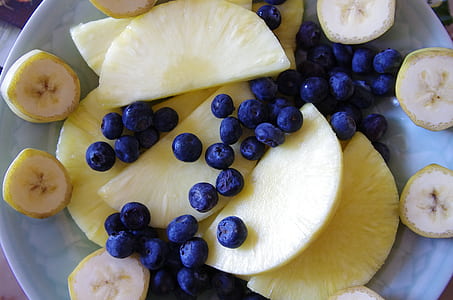 sliced fruits on plate thumbnail