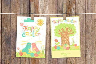 Happy Easter Festive Cards