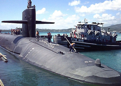 Ohio-class ballistic missile submarine USS Maryland thumbnail
