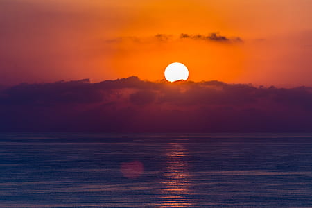 body of water during sunset thumbnail