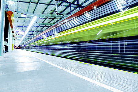 architectural photography of railway station thumbnail