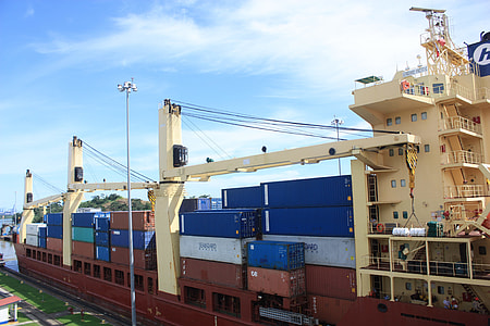 brown cargo ship thumbnail