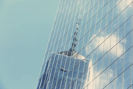 low angle photo of curtain wall building thumbnail