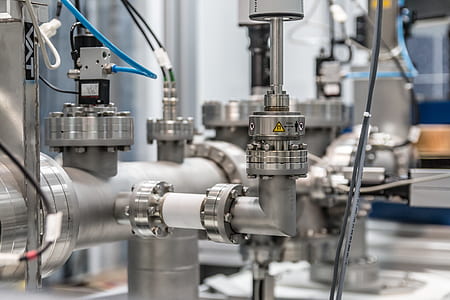 selective focus photo of gray metal industrial equipment thumbnail