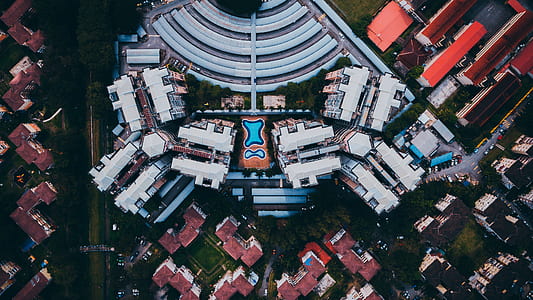 aerial view of city thumbnail