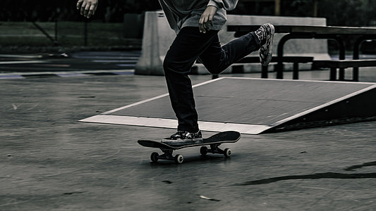 man riding skateboard thumbnail