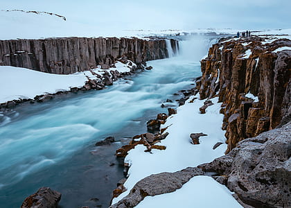 snow covered rock formation thumbnail