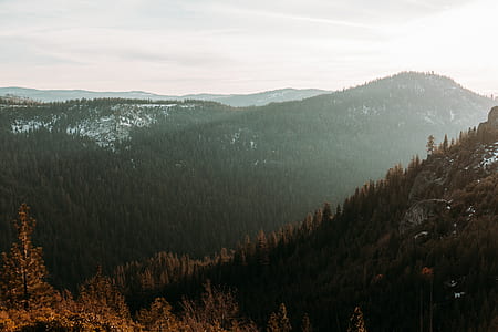 mountain range with cloudy skies thumbnail