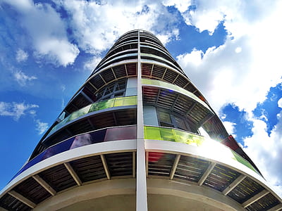 sky, clouds, building, architecture thumbnail