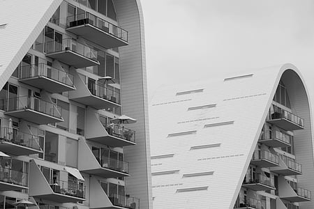 grayscale photo of building thumbnail