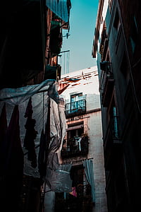 low angle photography of concrete buildings thumbnail
