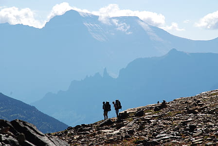 two person walking on mountain thumbnail