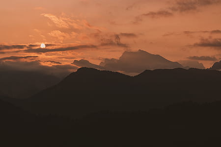 silhouette of mountain thumbnail