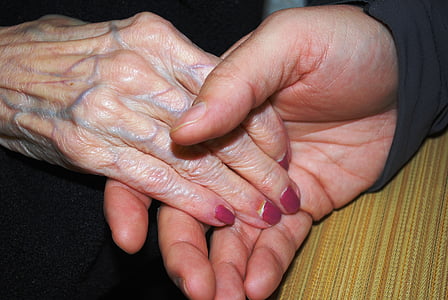 woman and man holding hands thumbnail