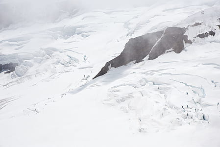 mountain covered by snow thumbnail