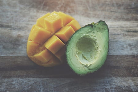 sliced mango and avocado fruits thumbnail
