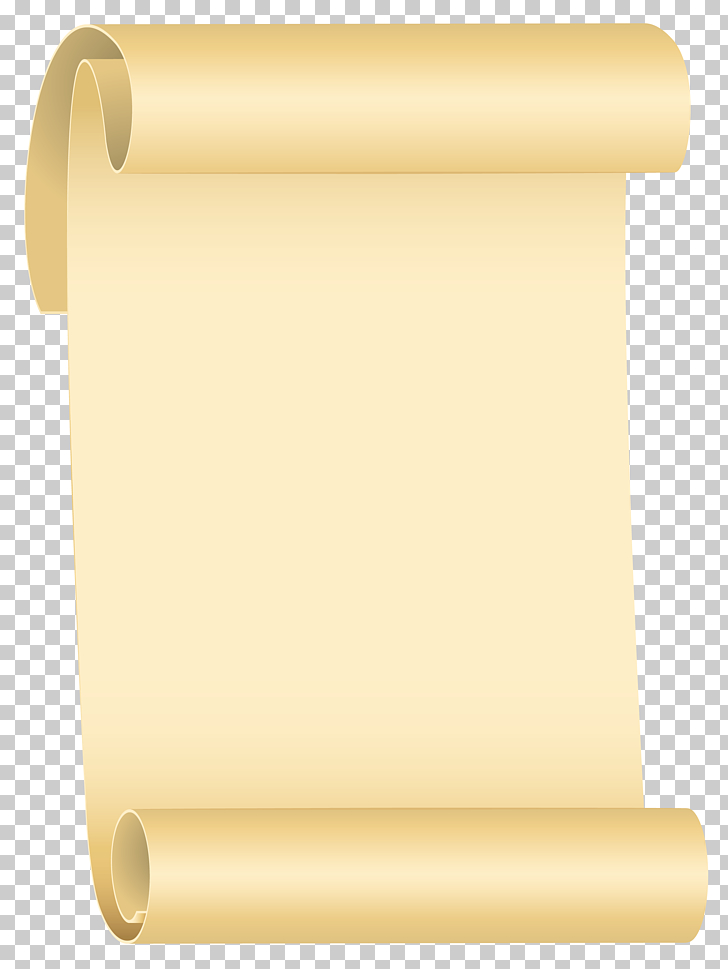 Kraft paper Scroll, Scroll , beige scroll illustration PNG clipart