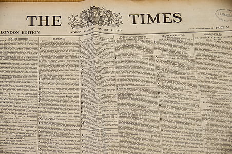 The Times news paper thumbnail