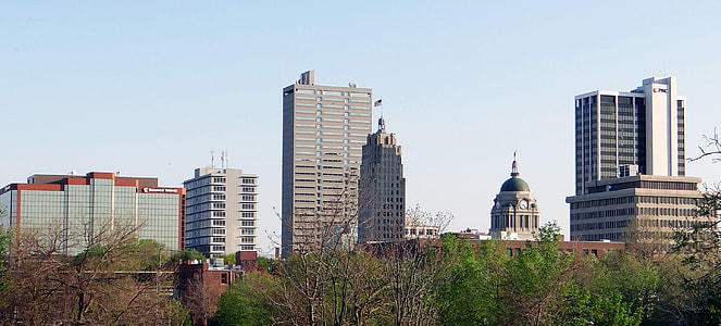 Skyline of Fort Wayne in Indiana thumbnail