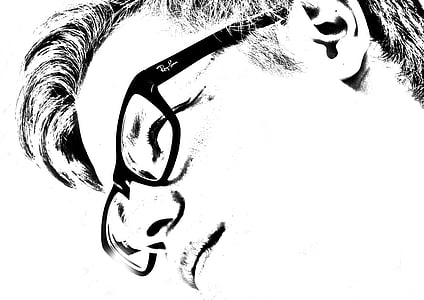 black and white sketch thumbnail