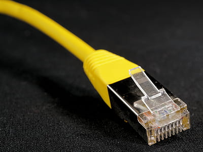 yellow lan cable thumbnail