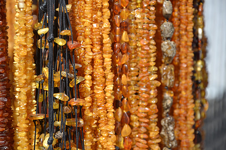 close-up photo of brown beads thumbnail