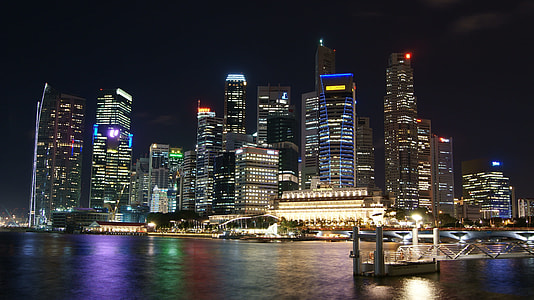cityscape during nighttime thumbnail