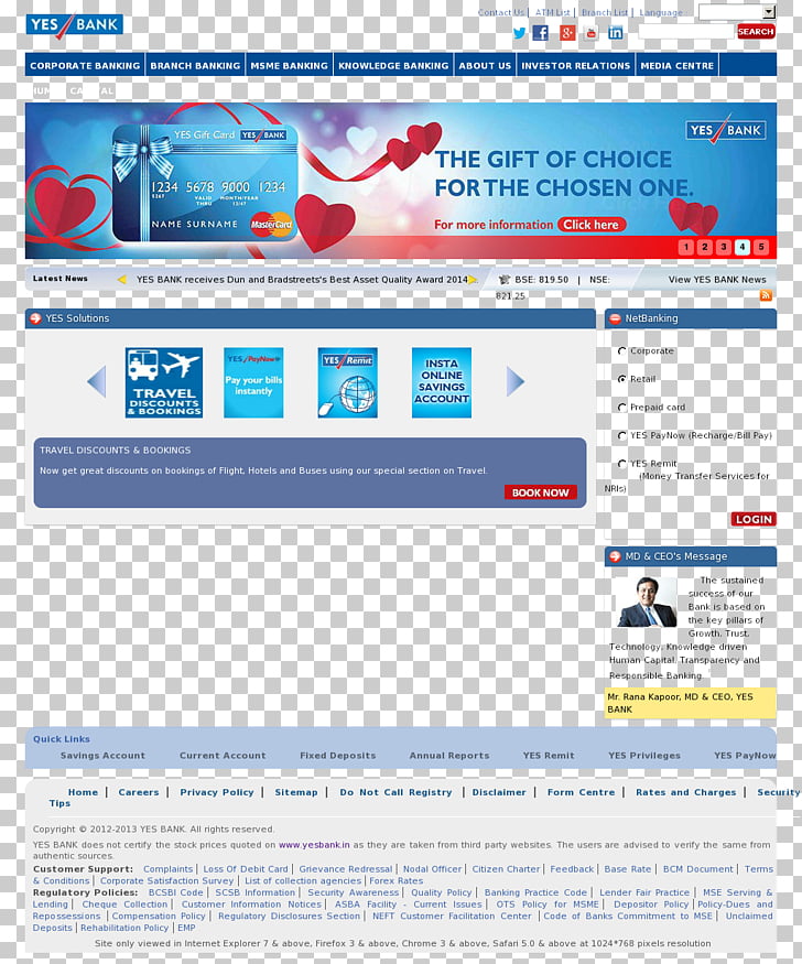Yes Bank Online Banking Business Union Bank Of India Yes Bank Png