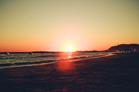 Silhouette Photography of Seashore thumbnail