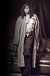 woman wearing long coat thumbnail