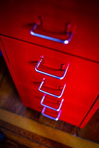 Close-up of Illuminated Red thumbnail