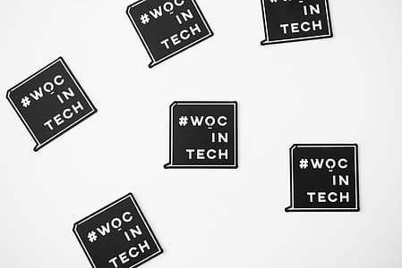 White and Black Woc in Tech Text Overlay thumbnail