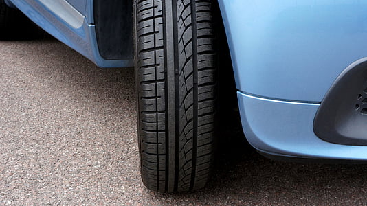 black tire on car thumbnail